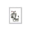 Picture of Nursery Zebra _GroupedProduct_Rectangle_Portrait_Mini_ _GroupedProduct_Rectangle_Portrait_Framed_Matted_