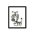 Picture of Nursery Zebra _GroupedProduct_Rectangle_Portrait_Mini_ _GroupedProduct_Rectangle_Portrait_Framed_Matted_