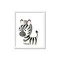 Picture of Nursery Zebra _GroupedProduct_Rectangle_Portrait_Mini_ _GroupedProduct_Rectangle_Portrait_Framed_Matted_