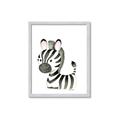 Picture of Nursery Zebra _GroupedProduct_Rectangle_Portrait_Mini_ _GroupedProduct_Rectangle_Portrait_Framed_Matted_