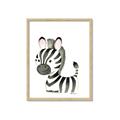 Picture of Nursery Zebra _GroupedProduct_Rectangle_Portrait_Mini_ _GroupedProduct_Rectangle_Portrait_Framed_Matted_