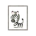 Picture of Nursery Zebra _GroupedProduct_Rectangle_Portrait_Mini_ _GroupedProduct_Rectangle_Portrait_Framed_Matted_
