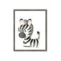 Picture of Nursery Zebra _GroupedProduct_Rectangle_Portrait_Mini_ _GroupedProduct_Rectangle_Portrait_Framed_Matted_