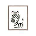 Picture of Nursery Zebra _GroupedProduct_Rectangle_Portrait_Mini_ _GroupedProduct_Rectangle_Portrait_Framed_Matted_