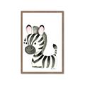 Picture of Nursery Zebra _GroupedProduct_Rectangle_Portrait_Mini_ _GroupedProduct_Rectangle_Portrait_Framed_Matted_