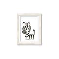 Picture of Nursery Zebra _GroupedProduct_Rectangle_Portrait_Mini_ _GroupedProduct_Rectangle_Portrait_Framed_Matted_