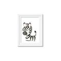 Picture of Nursery Zebra _GroupedProduct_Rectangle_Portrait_Mini_ _GroupedProduct_Rectangle_Portrait_Framed_Matted_