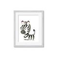 Picture of Nursery Zebra _GroupedProduct_Rectangle_Portrait_Mini_ _GroupedProduct_Rectangle_Portrait_Framed_Matted_