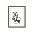 Picture of Nursery Zebra _GroupedProduct_Rectangle_Portrait_Mini_ _GroupedProduct_Rectangle_Portrait_Framed_Matted_