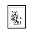 Picture of Nursery Zebra _GroupedProduct_Rectangle_Portrait_Mini_ _GroupedProduct_Rectangle_Portrait_Framed_Matted_