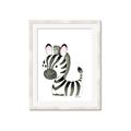 Picture of Nursery Zebra _GroupedProduct_Rectangle_Portrait_Mini_ _GroupedProduct_Rectangle_Portrait_Framed_Matted_