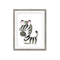Picture of Nursery Zebra _GroupedProduct_Rectangle_Portrait_Mini_ _GroupedProduct_Rectangle_Portrait_Framed_Matted_