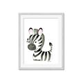 Picture of Nursery Zebra _GroupedProduct_Rectangle_Portrait_Mini_ _GroupedProduct_Rectangle_Portrait_Framed_Matted_