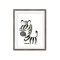 Picture of Nursery Zebra _GroupedProduct_Rectangle_Portrait_Mini_ _GroupedProduct_Rectangle_Portrait_Framed_Matted_