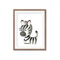 Picture of Nursery Zebra _GroupedProduct_Rectangle_Portrait_Mini_ _GroupedProduct_Rectangle_Portrait_Framed_Matted_