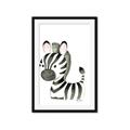 Picture of Nursery Zebra _GroupedProduct_Rectangle_Portrait_Mini_ _GroupedProduct_Rectangle_Portrait_Framed_Matted_