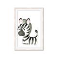 Picture of Nursery Zebra _GroupedProduct_Rectangle_Portrait_Mini_ _GroupedProduct_Rectangle_Portrait_Framed_Matted_