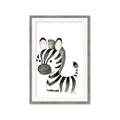 Picture of Nursery Zebra _GroupedProduct_Rectangle_Portrait_Mini_ _GroupedProduct_Rectangle_Portrait_Framed_Matted_