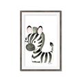 Picture of Nursery Zebra _GroupedProduct_Rectangle_Portrait_Mini_ _GroupedProduct_Rectangle_Portrait_Framed_Matted_