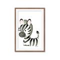 Picture of Nursery Zebra _GroupedProduct_Rectangle_Portrait_Mini_ _GroupedProduct_Rectangle_Portrait_Framed_Matted_