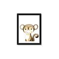Picture of Nursery Monkey _GroupedProduct_Rectangle_Portrait_Mini_ _GroupedProduct_Rectangle_Portrait_Framed_Matted_