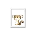 Picture of Nursery Monkey _GroupedProduct_Rectangle_Portrait_Mini_ _GroupedProduct_Rectangle_Portrait_Framed_Matted_