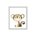 Picture of Nursery Monkey _GroupedProduct_Rectangle_Portrait_Mini_ _GroupedProduct_Rectangle_Portrait_Framed_Matted_