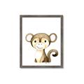 Picture of Nursery Monkey _GroupedProduct_Rectangle_Portrait_Mini_ _GroupedProduct_Rectangle_Portrait_Framed_Matted_