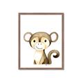 Picture of Nursery Monkey _GroupedProduct_Rectangle_Portrait_Mini_ _GroupedProduct_Rectangle_Portrait_Framed_Matted_