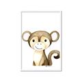 Picture of Nursery Monkey _GroupedProduct_Rectangle_Portrait_Mini_ _GroupedProduct_Rectangle_Portrait_Framed_Matted_