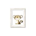 Picture of Nursery Monkey _GroupedProduct_Rectangle_Portrait_Mini_ _GroupedProduct_Rectangle_Portrait_Framed_Matted_