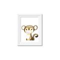 Picture of Nursery Monkey _GroupedProduct_Rectangle_Portrait_Mini_ _GroupedProduct_Rectangle_Portrait_Framed_Matted_