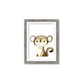 Picture of Nursery Monkey _GroupedProduct_Rectangle_Portrait_Mini_ _GroupedProduct_Rectangle_Portrait_Framed_Matted_