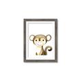 Picture of Nursery Monkey _GroupedProduct_Rectangle_Portrait_Mini_ _GroupedProduct_Rectangle_Portrait_Framed_Matted_