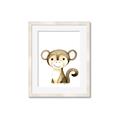 Picture of Nursery Monkey _GroupedProduct_Rectangle_Portrait_Mini_ _GroupedProduct_Rectangle_Portrait_Framed_Matted_