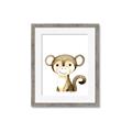 Picture of Nursery Monkey _GroupedProduct_Rectangle_Portrait_Mini_ _GroupedProduct_Rectangle_Portrait_Framed_Matted_