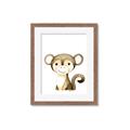 Picture of Nursery Monkey _GroupedProduct_Rectangle_Portrait_Mini_ _GroupedProduct_Rectangle_Portrait_Framed_Matted_