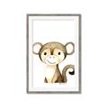 Picture of Nursery Monkey _GroupedProduct_Rectangle_Portrait_Mini_ _GroupedProduct_Rectangle_Portrait_Framed_Matted_