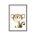 Picture of Nursery Monkey _GroupedProduct_Rectangle_Portrait_Mini_ _GroupedProduct_Rectangle_Portrait_Framed_Matted_