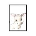 Picture of Nursery Rhino _GroupedProduct_Rectangle_Portrait_Mini_ _GroupedProduct_Rectangle_Portrait_Framed_Matted_