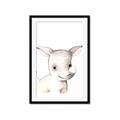 Picture of Nursery Rhino _GroupedProduct_Rectangle_Portrait_Mini_ _GroupedProduct_Rectangle_Portrait_Framed_Matted_