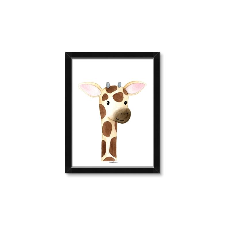Picture of Nursery Giraffe _GroupedProduct_Rectangle_Portrait_Mini_ _GroupedProduct_Rectangle_Portrait_Framed_Matted_