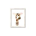 Picture of Nursery Giraffe _GroupedProduct_Rectangle_Portrait_Mini_ _GroupedProduct_Rectangle_Portrait_Framed_Matted_