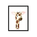 Picture of Nursery Giraffe _GroupedProduct_Rectangle_Portrait_Mini_ _GroupedProduct_Rectangle_Portrait_Framed_Matted_