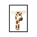 Picture of Nursery Giraffe _GroupedProduct_Rectangle_Portrait_Mini_ _GroupedProduct_Rectangle_Portrait_Framed_Matted_