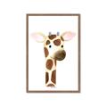 Picture of Nursery Giraffe _GroupedProduct_Rectangle_Portrait_Mini_ _GroupedProduct_Rectangle_Portrait_Framed_Matted_