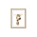 Picture of Nursery Giraffe _GroupedProduct_Rectangle_Portrait_Mini_ _GroupedProduct_Rectangle_Portrait_Framed_Matted_