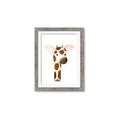Picture of Nursery Giraffe _GroupedProduct_Rectangle_Portrait_Mini_ _GroupedProduct_Rectangle_Portrait_Framed_Matted_