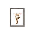 Picture of Nursery Giraffe _GroupedProduct_Rectangle_Portrait_Mini_ _GroupedProduct_Rectangle_Portrait_Framed_Matted_