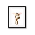 Picture of Nursery Giraffe _GroupedProduct_Rectangle_Portrait_Mini_ _GroupedProduct_Rectangle_Portrait_Framed_Matted_